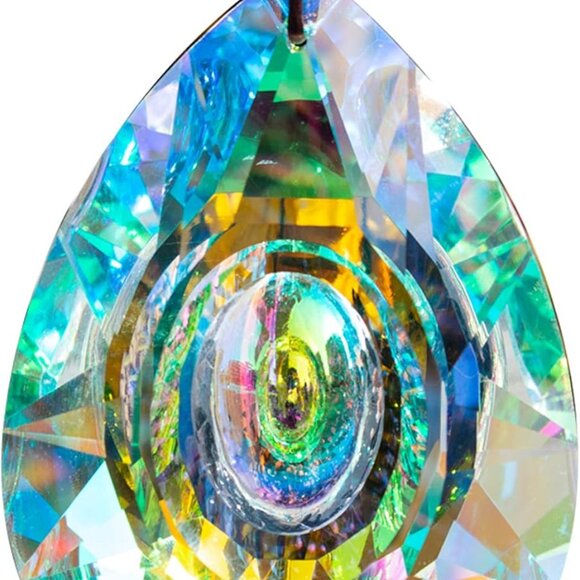 89mm/3.5in Hanging Chandelier Crystals Prisms for Window Suncatchers Chandelier - Picture 1 of 9